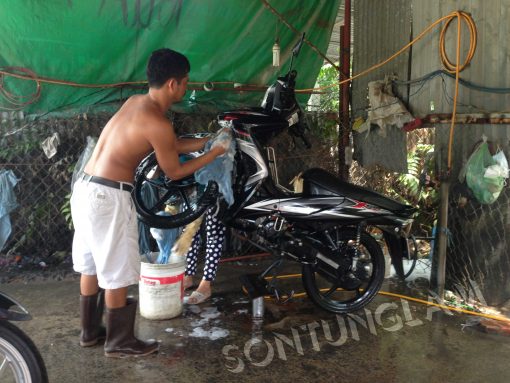 đầu tư tiệm rửa xe máy