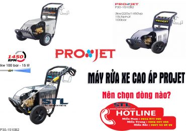 máy rửa xe cao áp projet