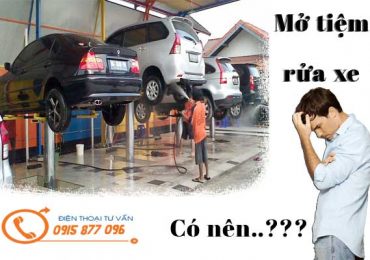 có nên mở tiệm rửa xe