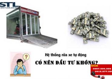 lap thong rua xe tu dong cho tiem rua xe nen hay khong