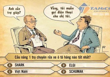 Chọn cầu nâng 1 trụ loại nào