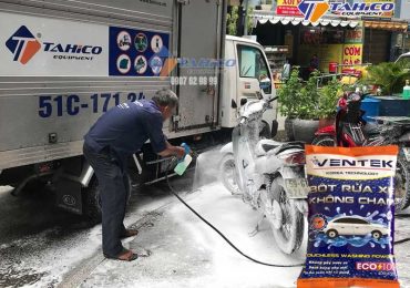 bot rua xe bot tuyet khong cham ventek eco100 4