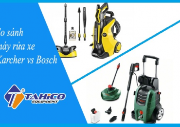 so sanh may rua xe karcher va bosch
