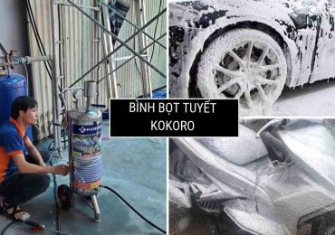 Máy rửa xe bọt tuyết Kokoro