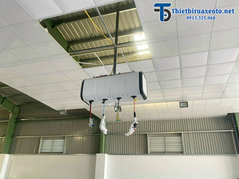 Cuộn dây tự rút 4 chức năng hơi, nước, điện 17 Cuộn dây tự rút 4 chức năng hơi, nước, điện