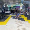 Tấm lót sàn cho tiệm rửa và chăm sóc xe chuyên nghiệp 12 tam-lot-san-dang-luoi-tan-nhiet-tang-cuong-5