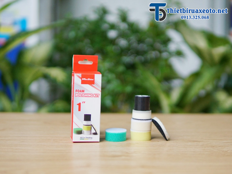 Bộ phớt mút đánh bóng Mini-1 inch 2040001 Maxshine 13 Bộ phớt mút đánh bóng Mini-1 inch 2040001 Maxshine