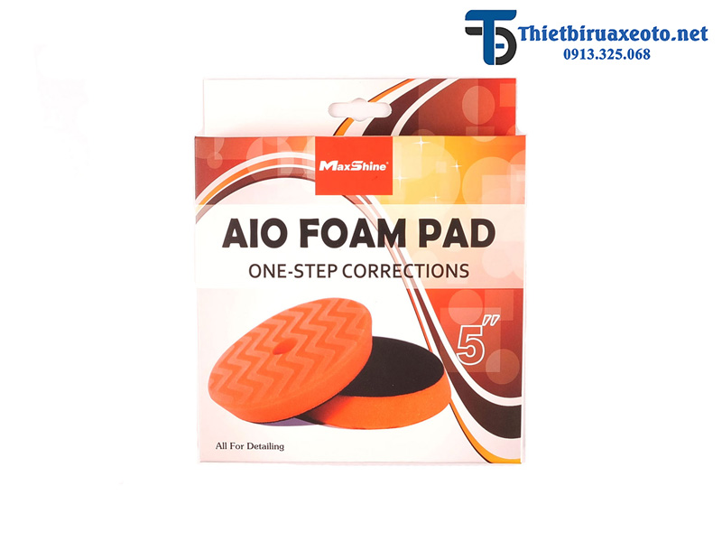 Pad đánh bóng 5.2 inch cam 2091130O Maxshine 18 pad-danh-bong-5-2-inch-cam-4