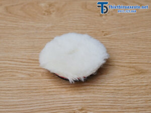 Phớt lông cừu xoắn đánh bóng 3 inch phá xước Wool Cutting