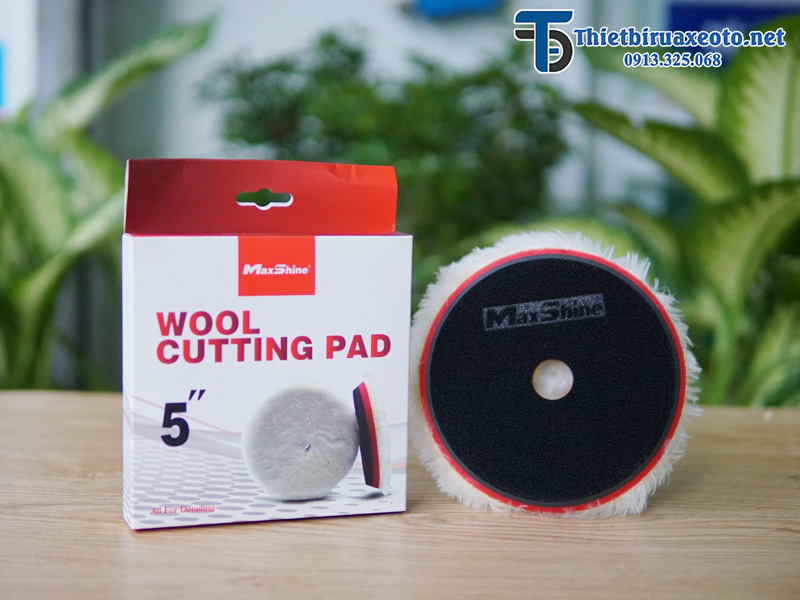 Phớt lông cừu xoắn 5 inch phá xước Wool Cutting Pad 2064125B Maxshine 14 phot-long-cuu-xoan-danh-bong-5-inch-pha-xuoc-wool-cutting-2