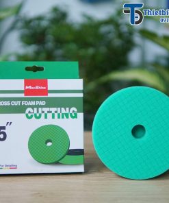 Phớt mút đánh bóng dạng Caro 5” inch phá xước 2001135G Maxshine