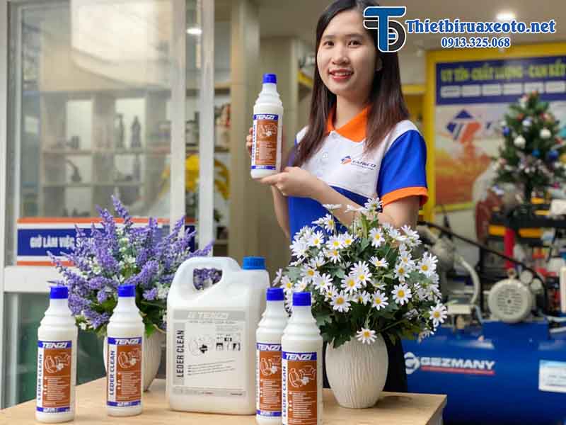 Dung dịch vệ sinh nội thất da ô tô Tenzi - Leder Clean 5 lít 18 dung-dich-lam-bong-da-xe-o-to-tenzi-leder-clean-5-lit